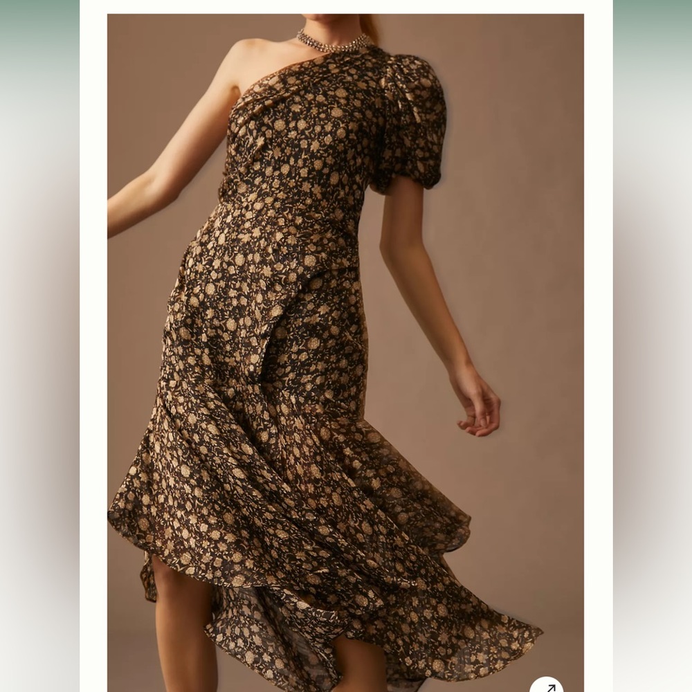 ASTR The Label Asymmetrical One-Shoulder Dress